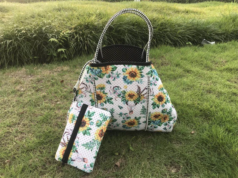 

Printed fashion Joker clutch bag with tote handbag