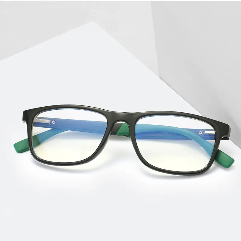 Очки для мужчин и женщин оптическая оправа антибликовые квадратные TR90 с защитой