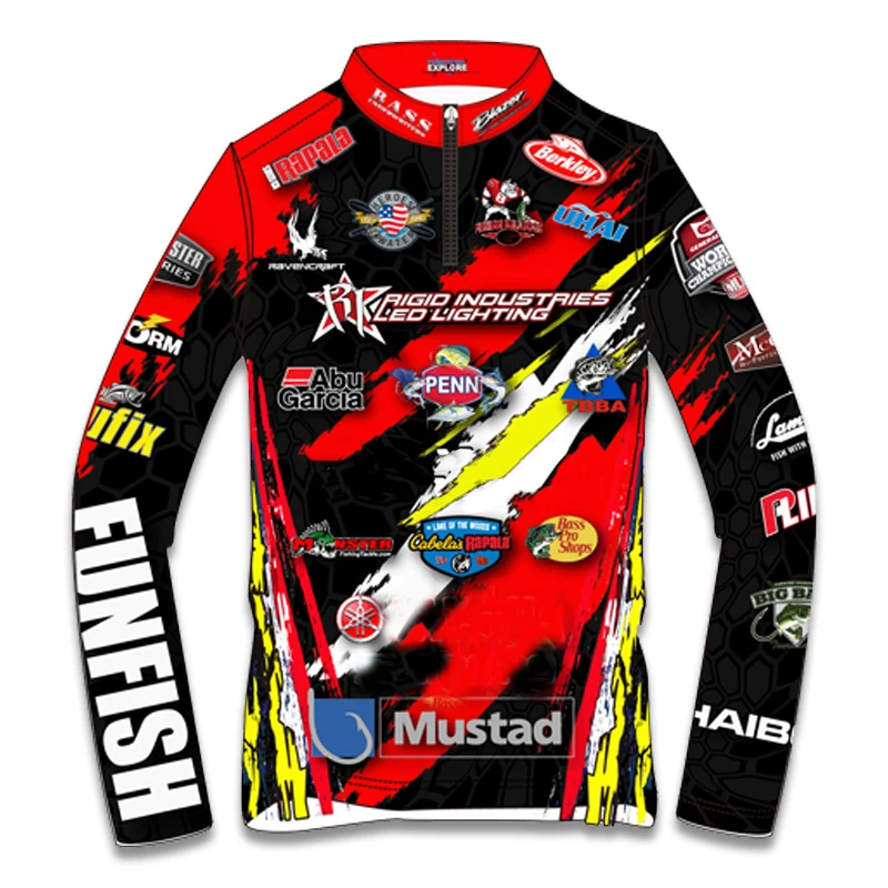 Мужская рыболовная футболка с длинным рукавом одежда для рыбалки Солнцезащитная