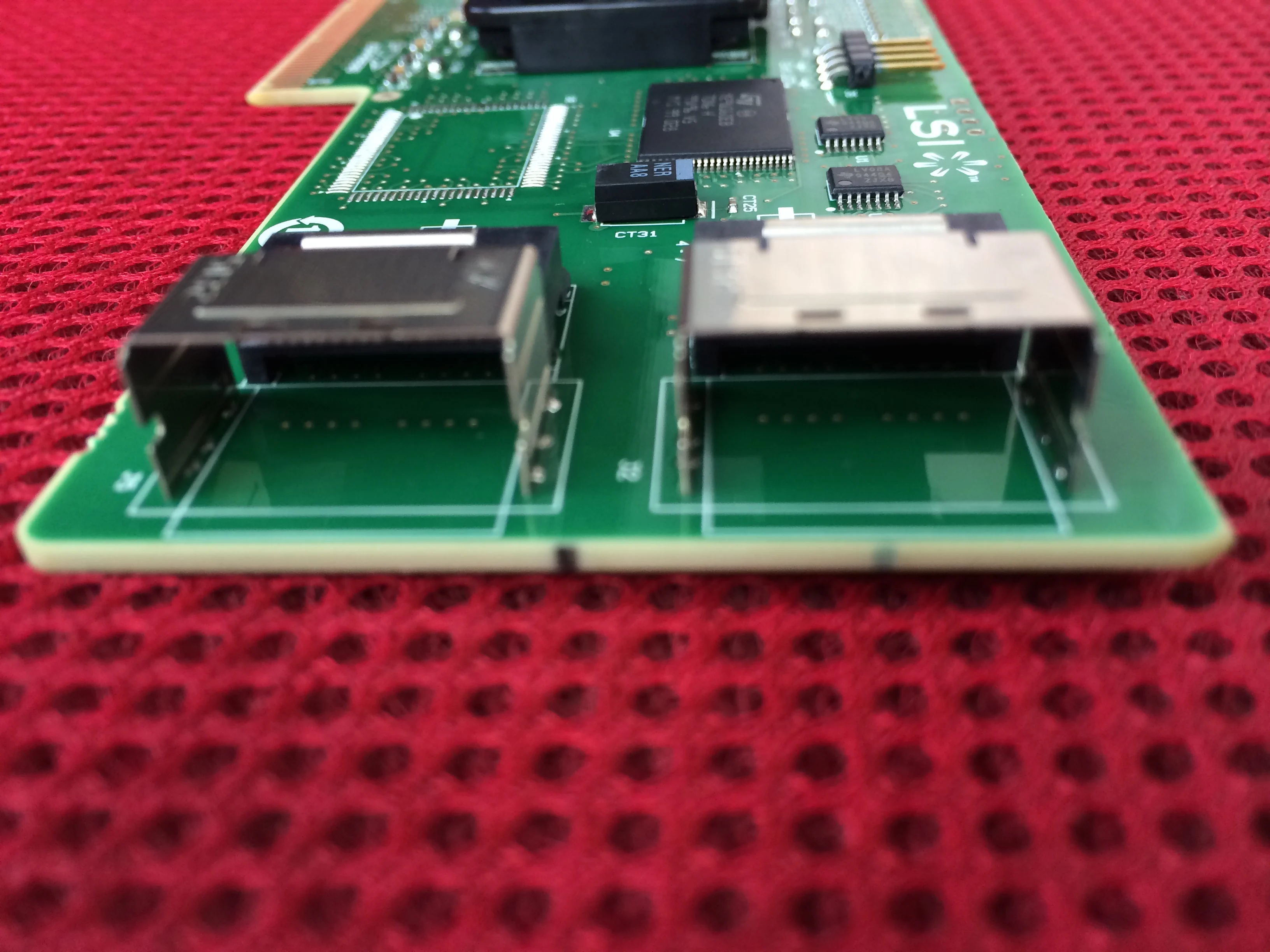 Хост-адаптер LSI SAS 3081E-R 3 ГБ/сек. 8 портов SATA/SAS 1068E плата контроллера PCI-E | Компьютеры