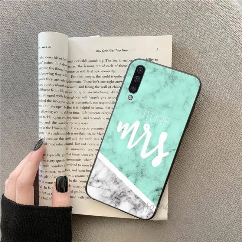 

Simple little fresh mint green Phone Cases For Samsung galaxy S note 7 8 9 10 20 fe edge A 6 10 20 30 50 51 70 lite plus Soft