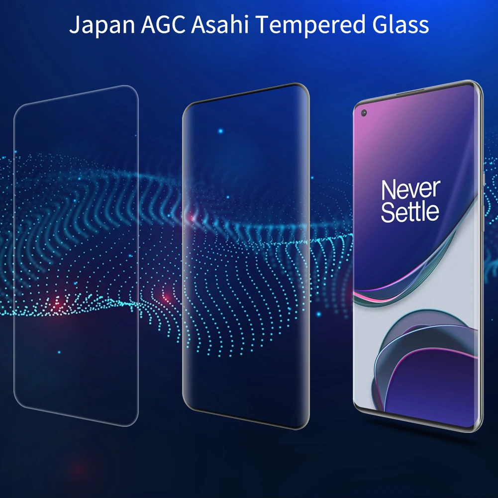 Защитное стекло NILLKIN 3D DS + Max для OnePlus 9 Pro полное покрытие | Мобильные телефоны и
