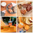 Чехол для AirPods 1 2 Pro с изображением картошки фри гамбургера курицы Nuggets Steak, мягкий силиконовый защитный чехол для наушников