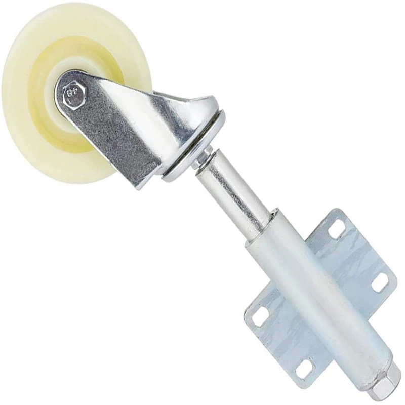 4 дюйма ворота крестовиной нейлоновые Пружинные шарнирного ролика Heavy Duty 220 кг