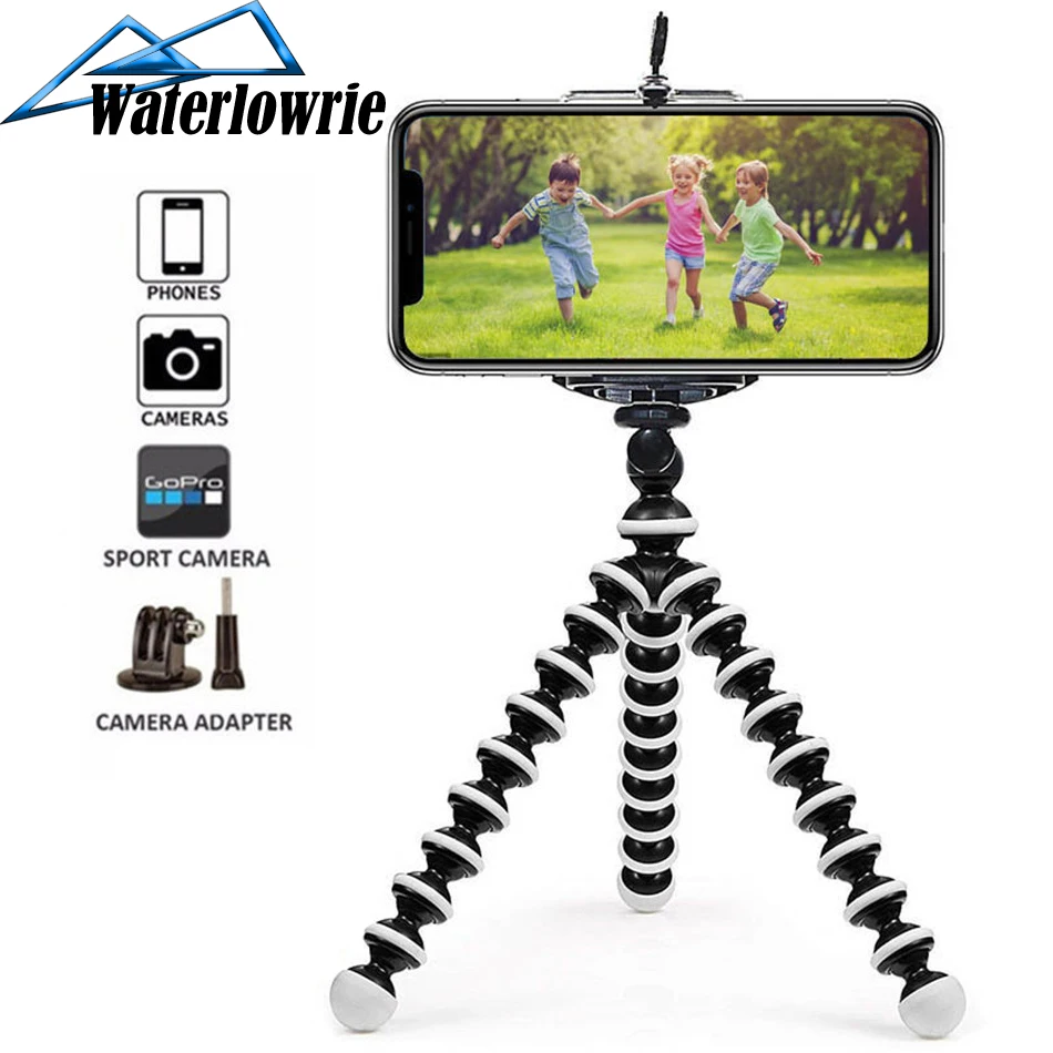 Гибкий Мини Осьминог штатив для Мобильный телефон Samsung Xiaomi Huawei iphone Экшн камера GOPRO