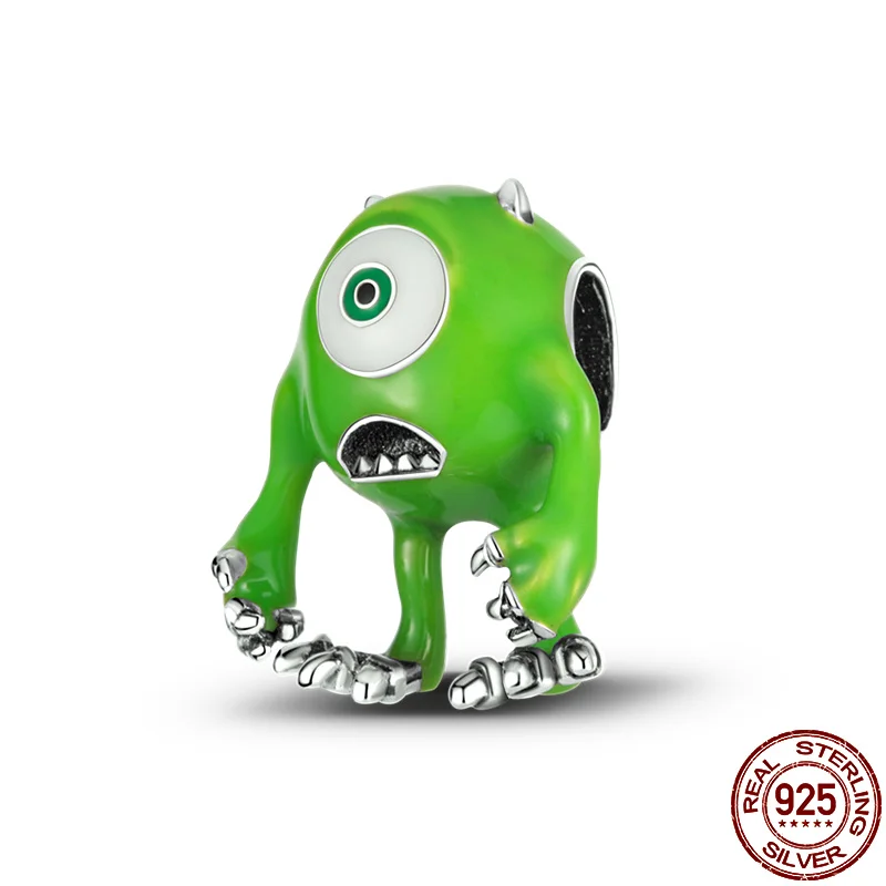 

Шармы plata de ley 925 подходят для оригинального браслета pandora серебро 925 пробы с большими глазами бусины очаровательные diy женские ювелирные изде...