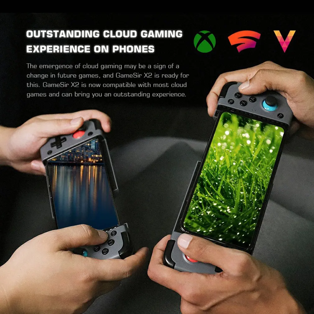 X2 Bluetooth Мобильный геймпад беспроводной игровой контроллер для Android и iOS iPhone Cloud Gaming