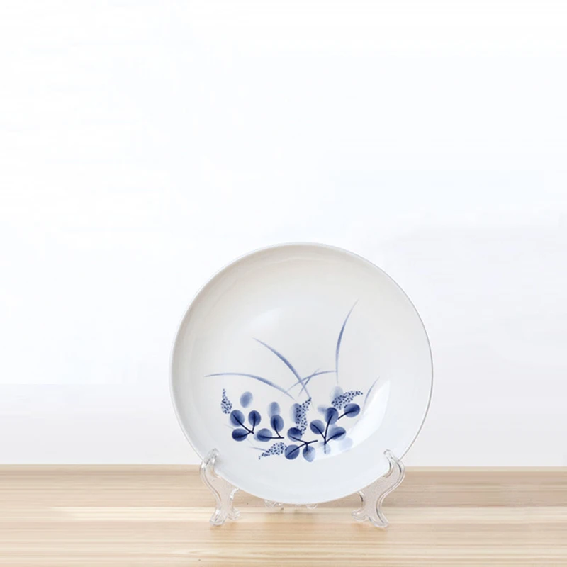 15 шт. складной прозрачный Пластик тарелка Дисплей стенд рамка для фотографий