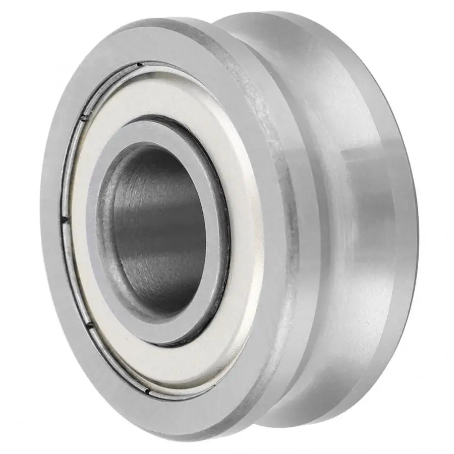 1 шт. стальной Тип канавок направляющий шкив роликового подшипника 8*24*11 мм