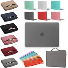 Чехол для ноутбука Apple Macbook Air 1311Macbook Pro, защитный чехол 1315 дюйма + сумка для ноутбука + чехол для клавиатуры