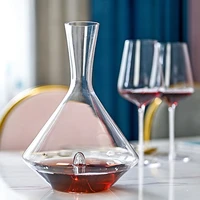 transparent crystal glass wine decanter european style wine bottle dispenser creative design