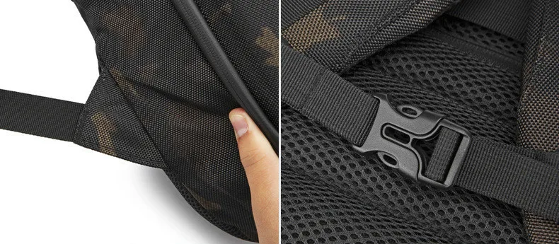 Fashion Man Backpack 15.6 Inch Laptop USB Charging Bluetooth Speaker Male Bags Recharging Multi-layer Space Travel Anti-thief