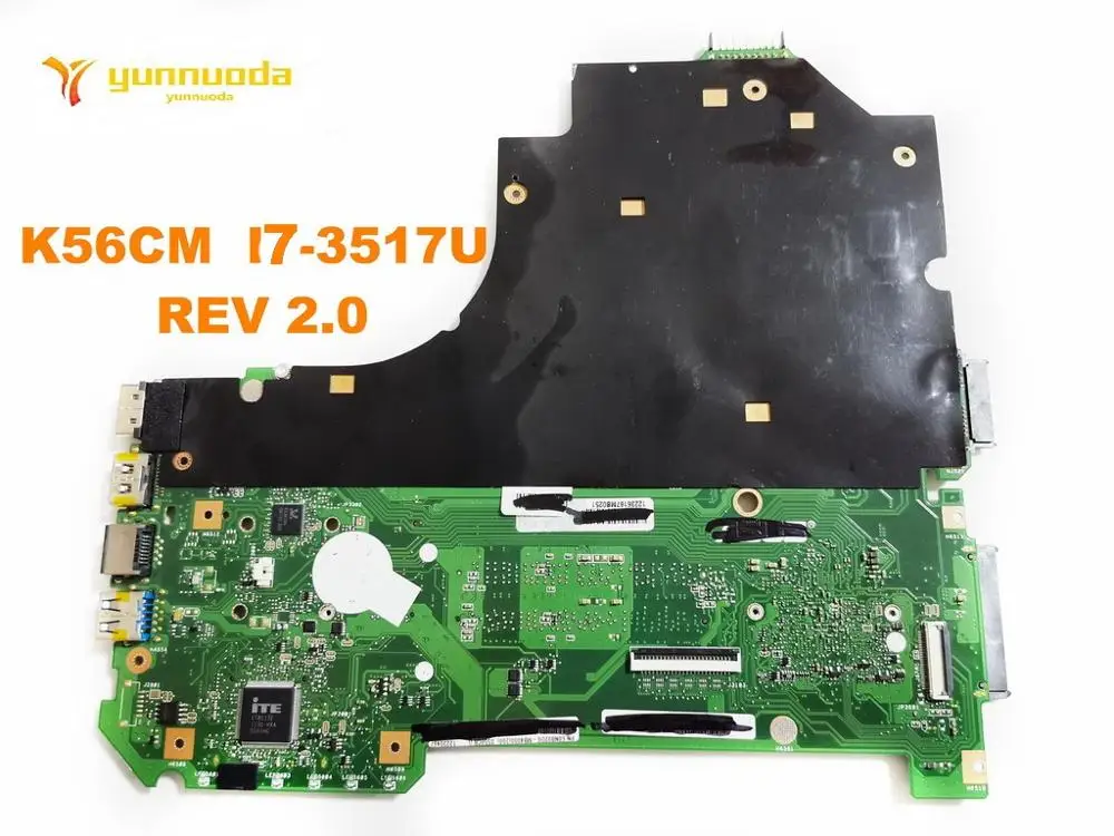 Original for ASUS K56CM laptop motherboard I7-3517U REV 2.0 tested good free shipping |