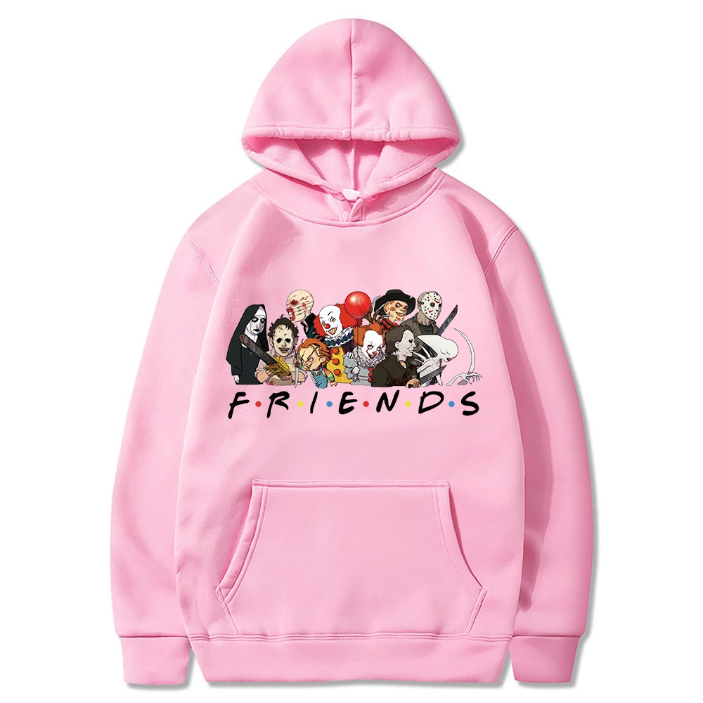 Мужская толстовка с капюшоном принтом Pennywise Майкл Майерз Джейсон Джокер для