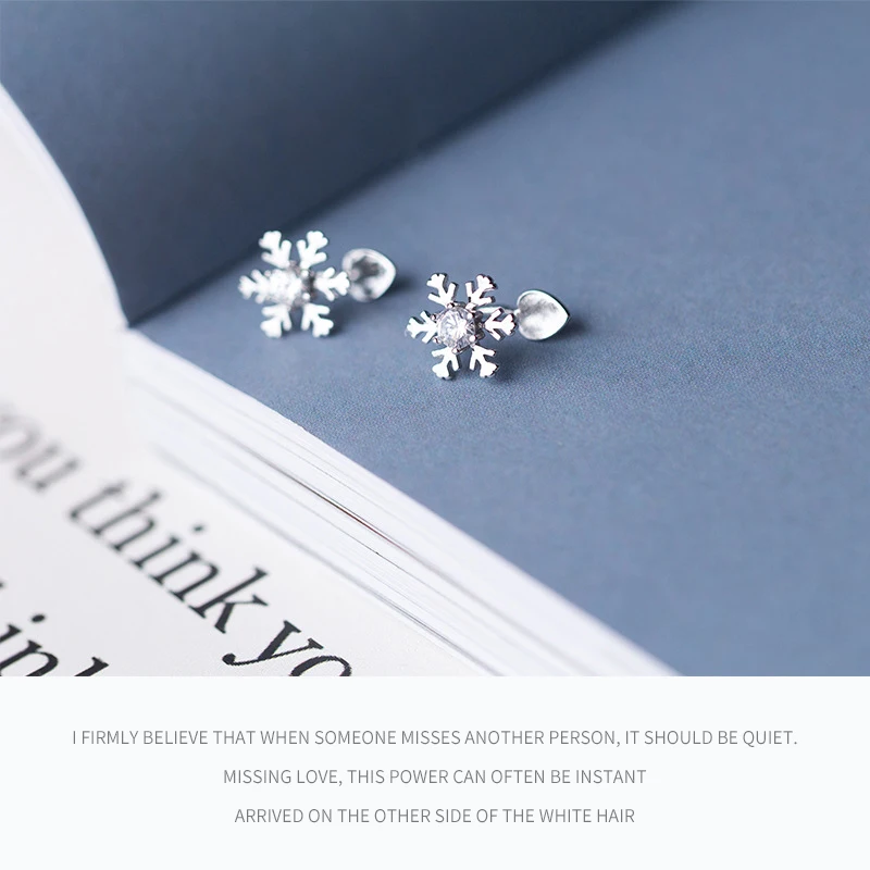 Colusiwei летающие снежинки Клипсы Серьги для женщин ослепительный прозрачный CZ