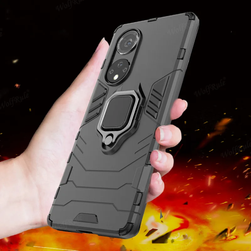 Phone Case For Huawei Honor 50 Pro Cover For Honor 50 Pro Capas Bumper PC  Holder Magnetic Armor Case For Honor 50 Pro SE Fundas