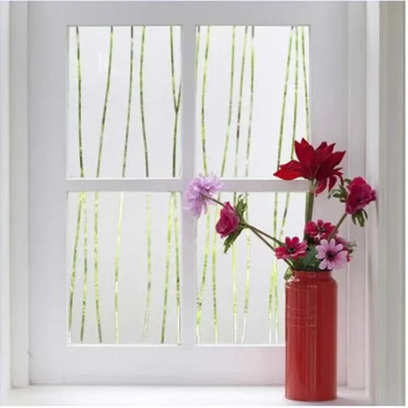 

Матовая полосатая оконная пленка WXSHSH