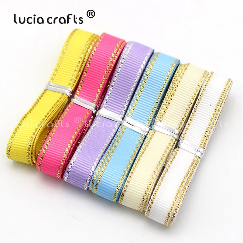 Mixed color 2 6y Lucia crafts 6/10/15/25 мм твердая цветная корсажная лента поделки своими руками шитьё вручную Материал вечерние Свадебные украшения T0401 - Цвет: Mixed color 2 6y