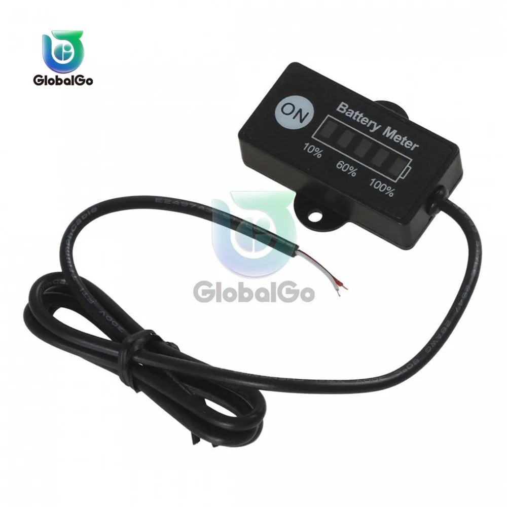 Умный электронный индикатор питания автомобиля 12 В 24 цифровой ЖК-дисплей