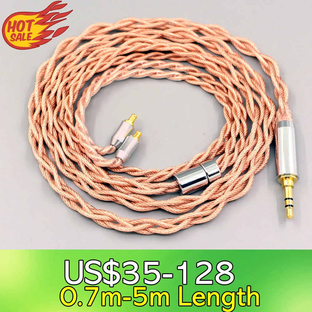 Cable Coaxial de protección para auriculares, Cable de protección mezclado de grafeno 7N OCC para Audio Technica, ath-ls400, ls300, ls200, ls70, ls50, e40, e50, e70, LN007761
