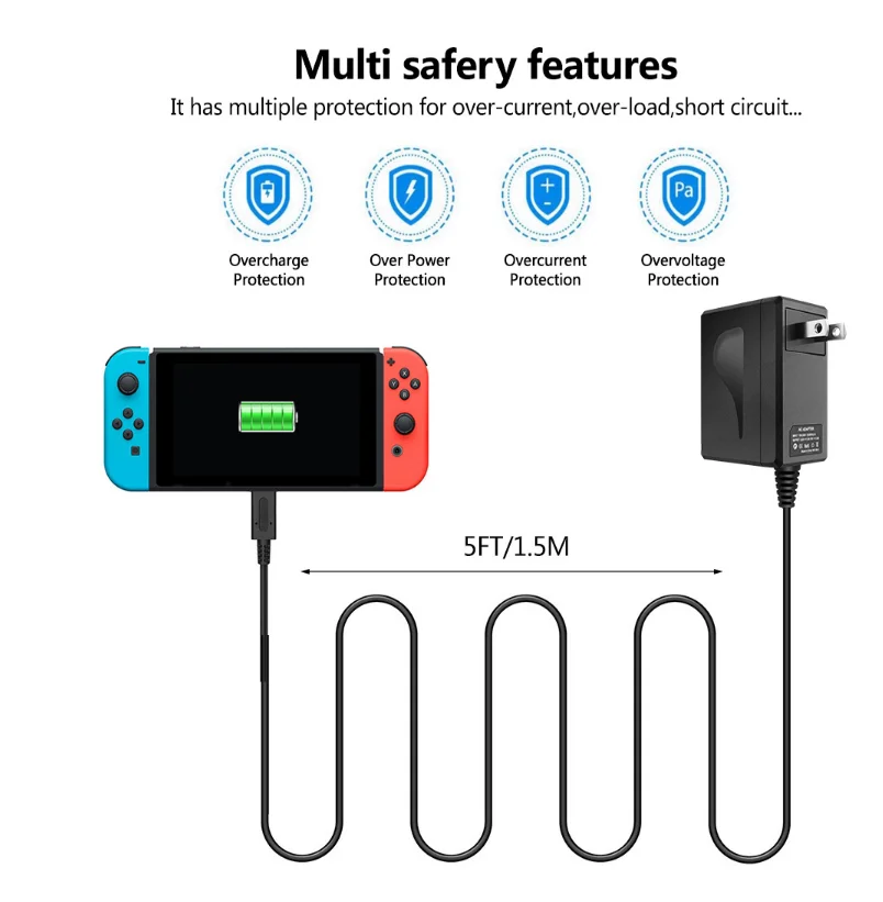 original ns switch charging dock hdmi compatible tv dock charger station stand for ns switch ac adapter original new free global shipping