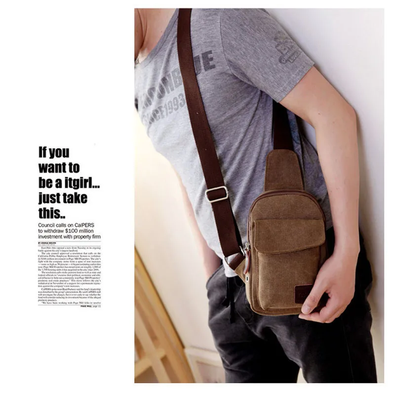 

2020 Women Small Shoulder Bag Sling Travel Hiking Cross Body Messenger Shoulder Bags Solid Women Canvas Bag