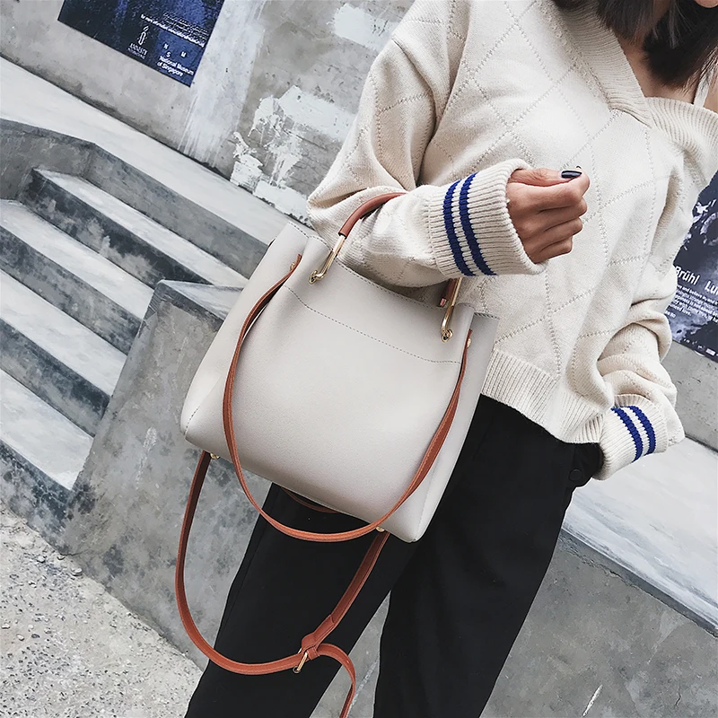 Летняя женская сумка Новая модная на плечо Корейская Сумочка большие