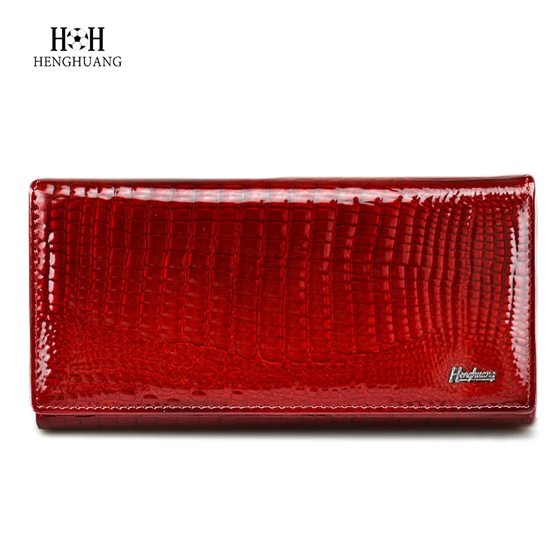 HH бренд аллигатора женские кошельки пояса из натуральной кожи дамы сцепления Hasp