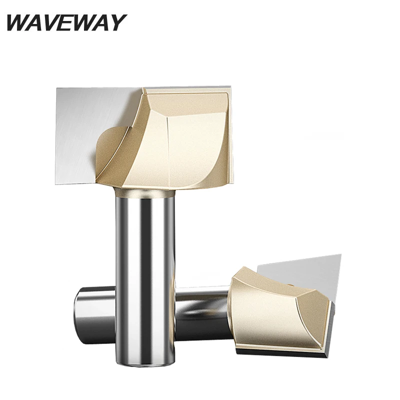 WAVEWAY 1/4 &quot6 35 мм хвостовик CNC очистка нижней гравировки фрезы