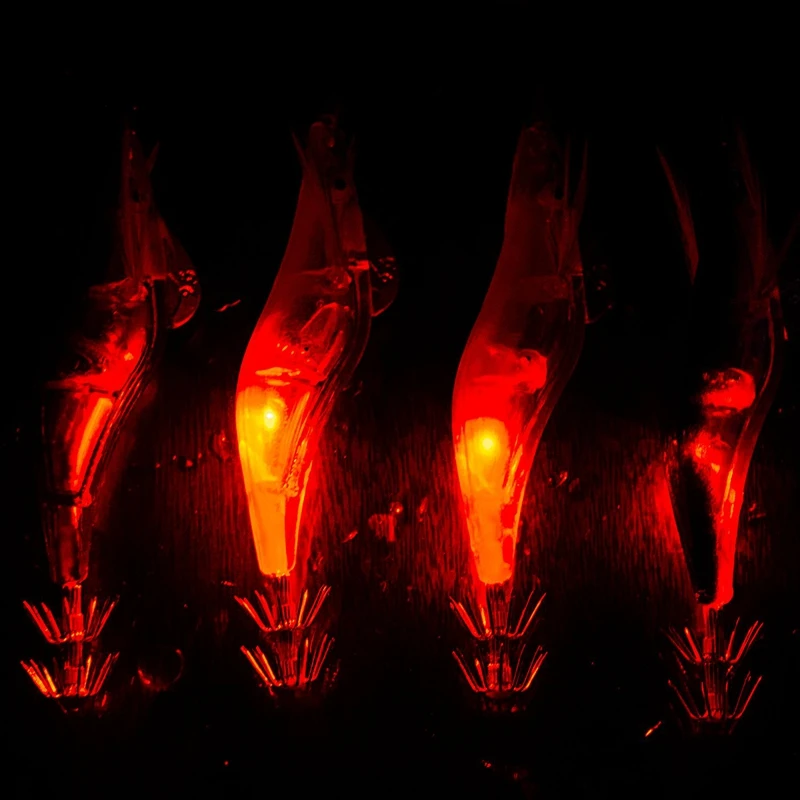 2 шт. мигающие светодиодные рыболовные приманки флэш-светильник 10 см Минноу