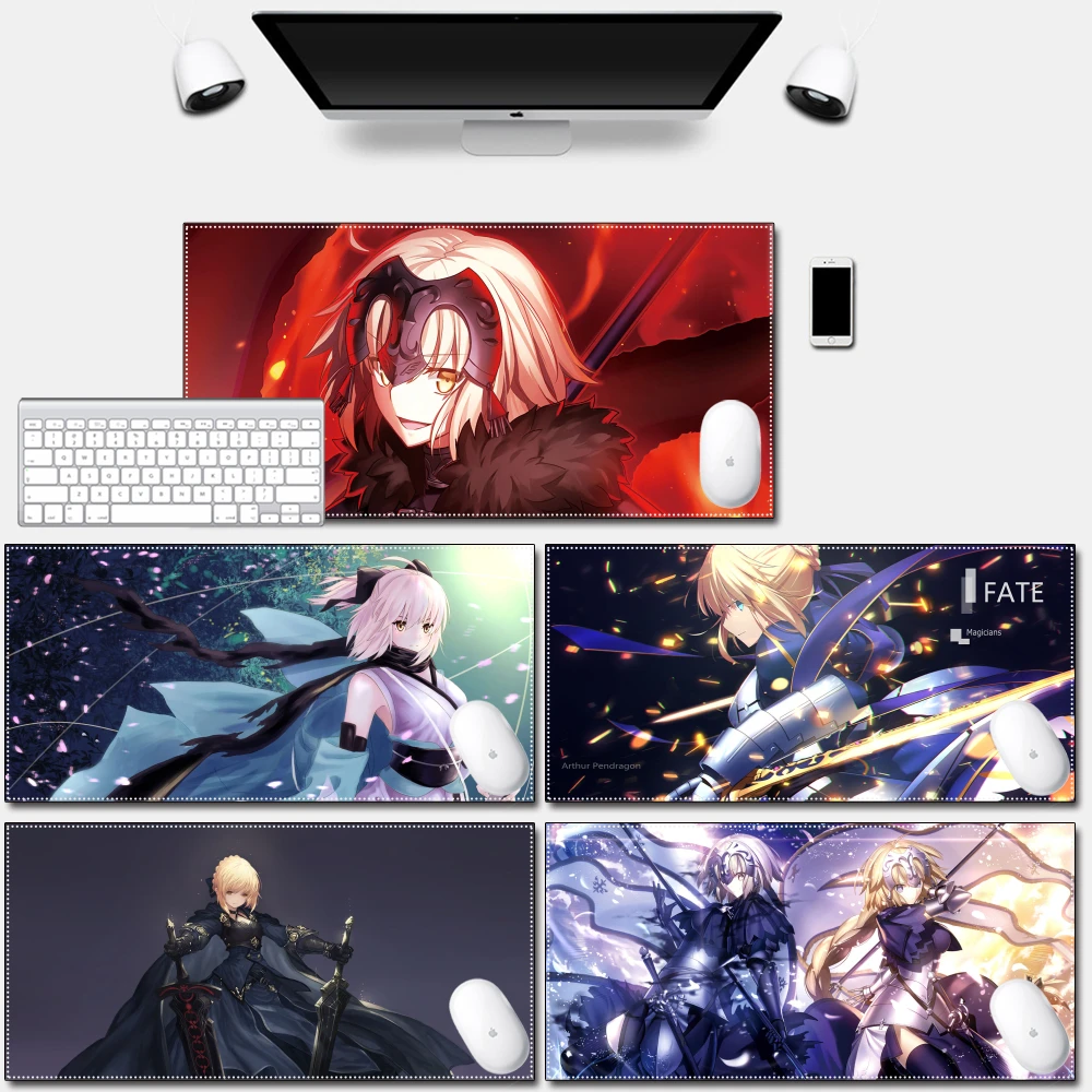 

Mouse Pad Desk Mat Cartoon Anime Sexy Gaming Large Size Customization kawaii mousepad chinese desk mat