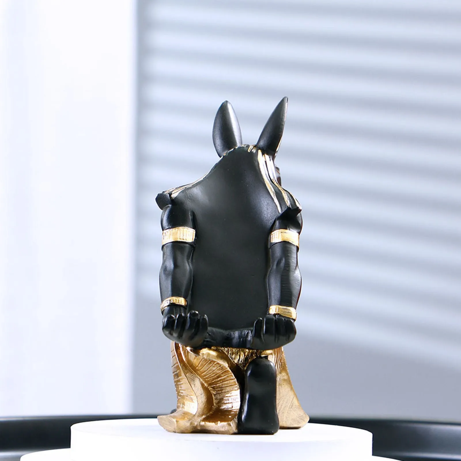 Полимерные статуэтки Anubis God для вина современные в виде египетской собаки