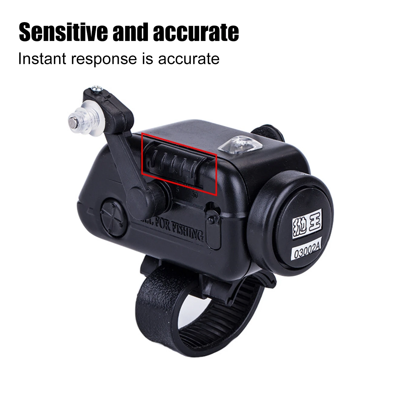 Электронная сигнализация поклевки рыбы со звуком водонепроницаемый