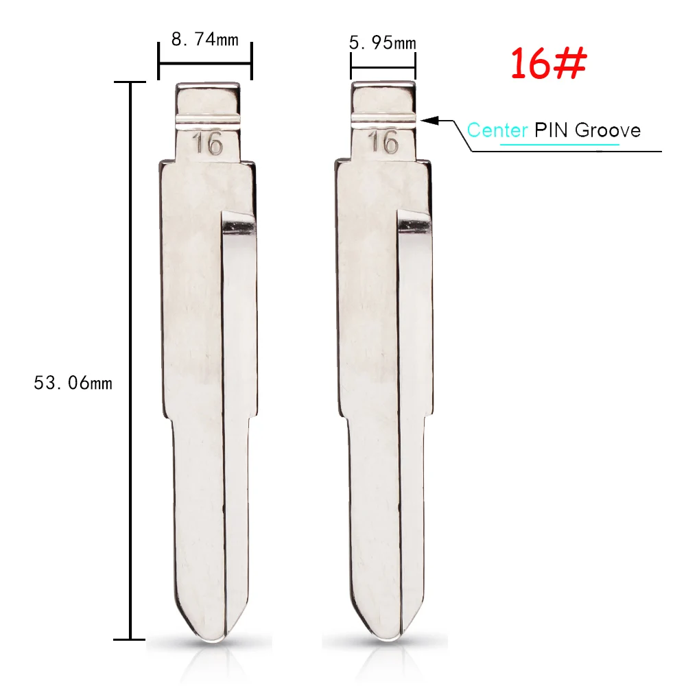 Запасной чехол KEYYOU для автомобильного ключа подходит Mitsubishi ASX GRANDIS Outlander LANCER-EX MIT11 R