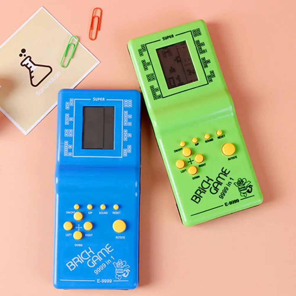 

Handheld Game Player LCD Electronic Game Toys Pocket Childhood For Gift Classic Console random Game color H7Y5