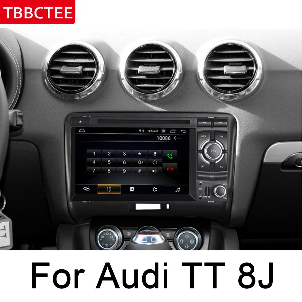 Автомобильный DVD-плеер MMI для Audi TT 8J 2006 ~ 2014 Android-плеер GPS-навигация мультимедийная