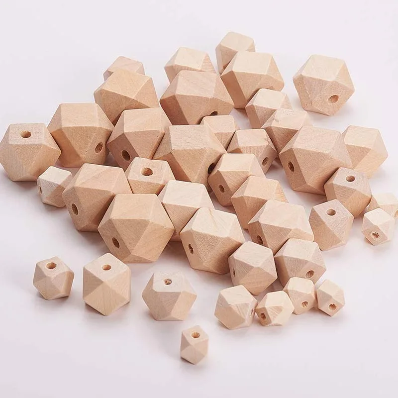 

Шестигранные деревянные бусины 14 мм, браслет для девочек, браслет для детей, игрушки для девочек