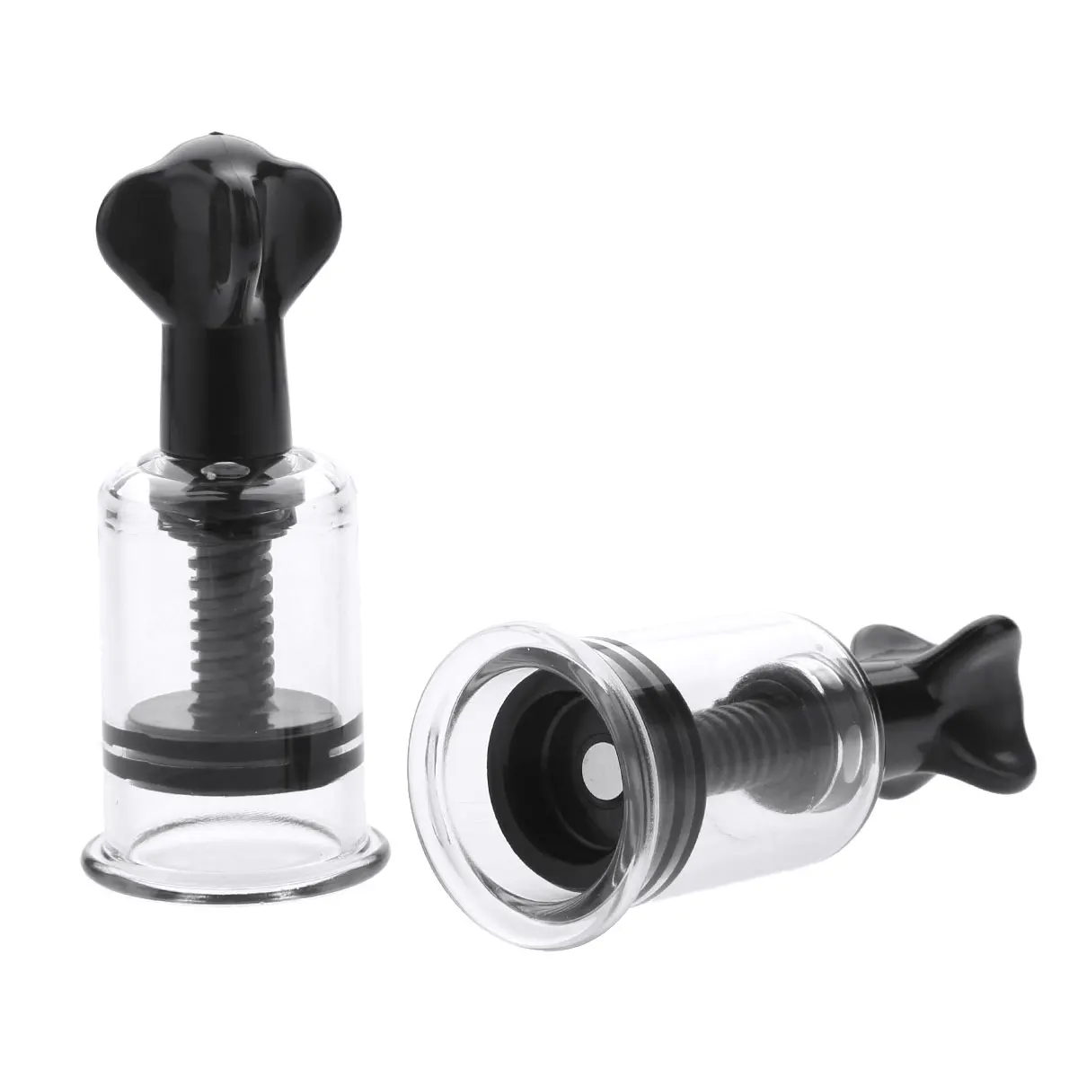 Присоски для сосков женские с вращающейся ручкой вакуумный увеличитель груди