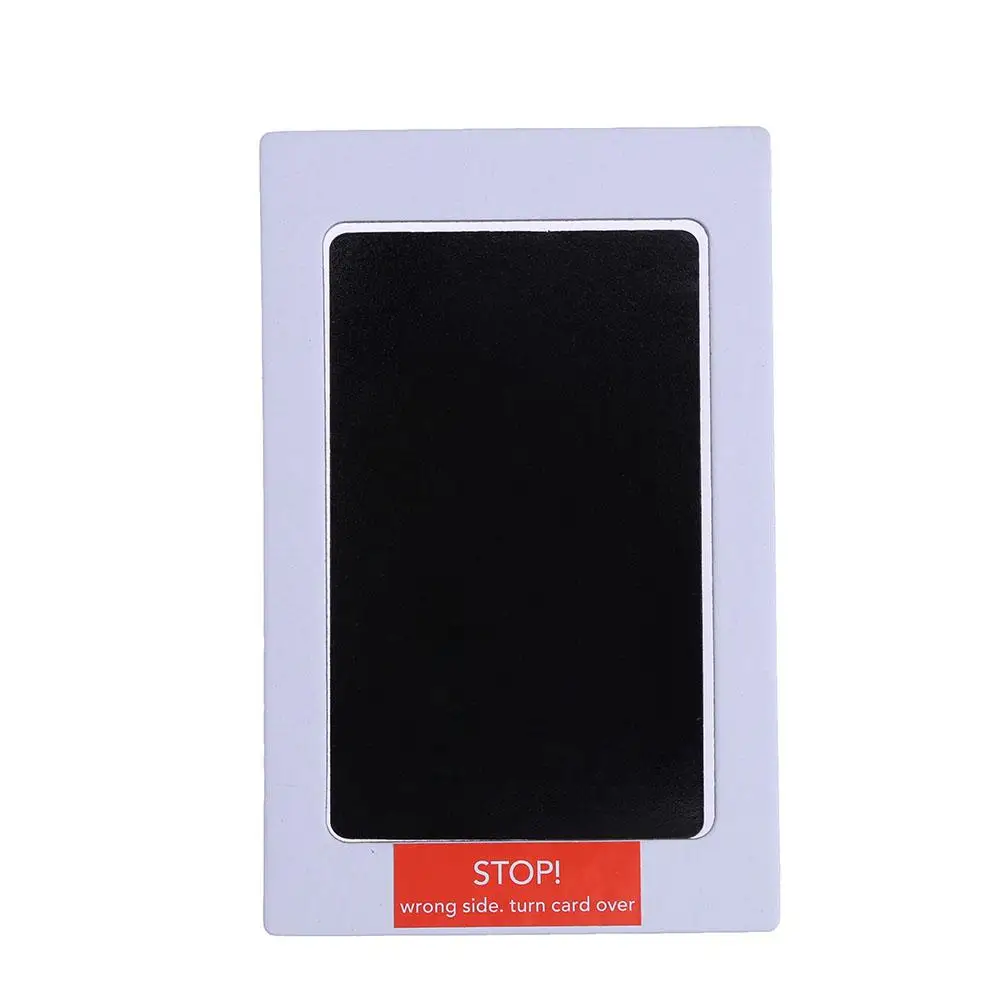 

Baby Care Non-Toxic Baby Handprint Footprint Inkpad Kit Casting Newborn Clay Toy Souvenirs Black Ink Pad Infant Clay Toy Gift