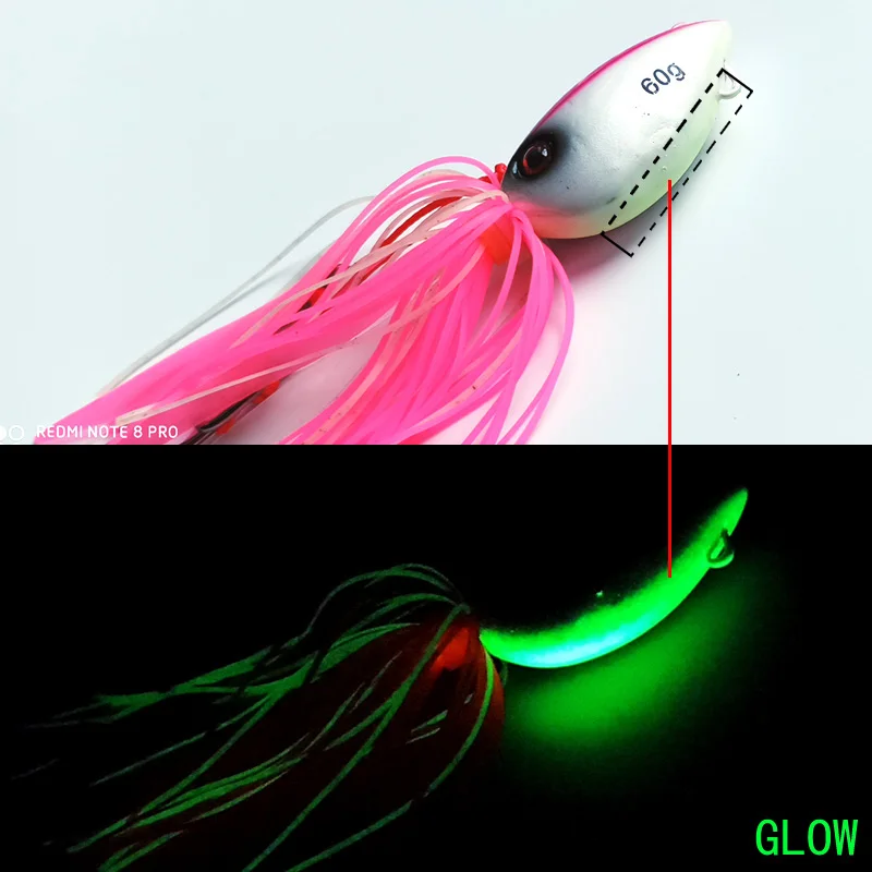 60 г/100 г/150 г Lumious Snapper bream octopud Джиги свинцовые рыбы с юбкой свинцовый джиг голова
