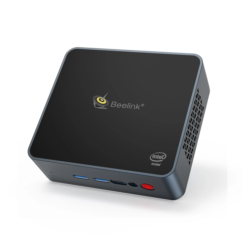 Мини-ПК GK55 Intel celeron J4125 до 2 6 ГГц 8 ГБ ОЗУ 128 ГБ/256 Windows 10 Двойной Wi-Fi 4K UHD WIN10 | Компьютеры