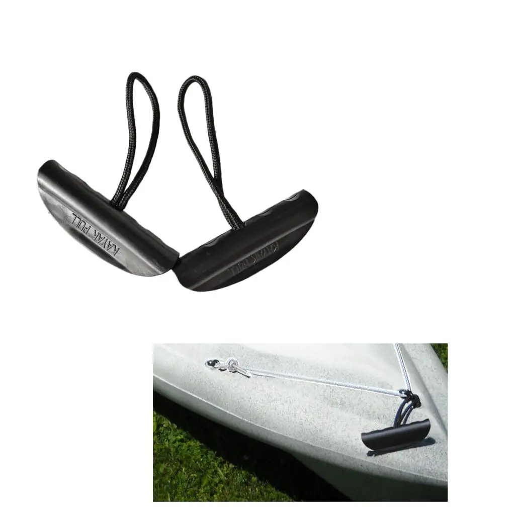 2 шт нейлон каяк каноэ тянуть ручки для переноски и Шнур Универсальный морской