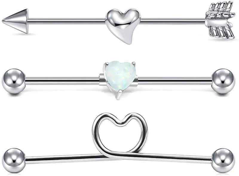 14 г 16 Промышленные штангой для Для женщин мужчин хирургические Сталь Племенной