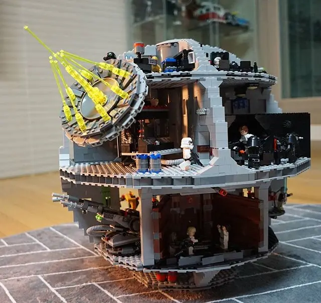Звездные фильмы войны модель Death Star строительные блоки кирпичи игрушки 05035 05063