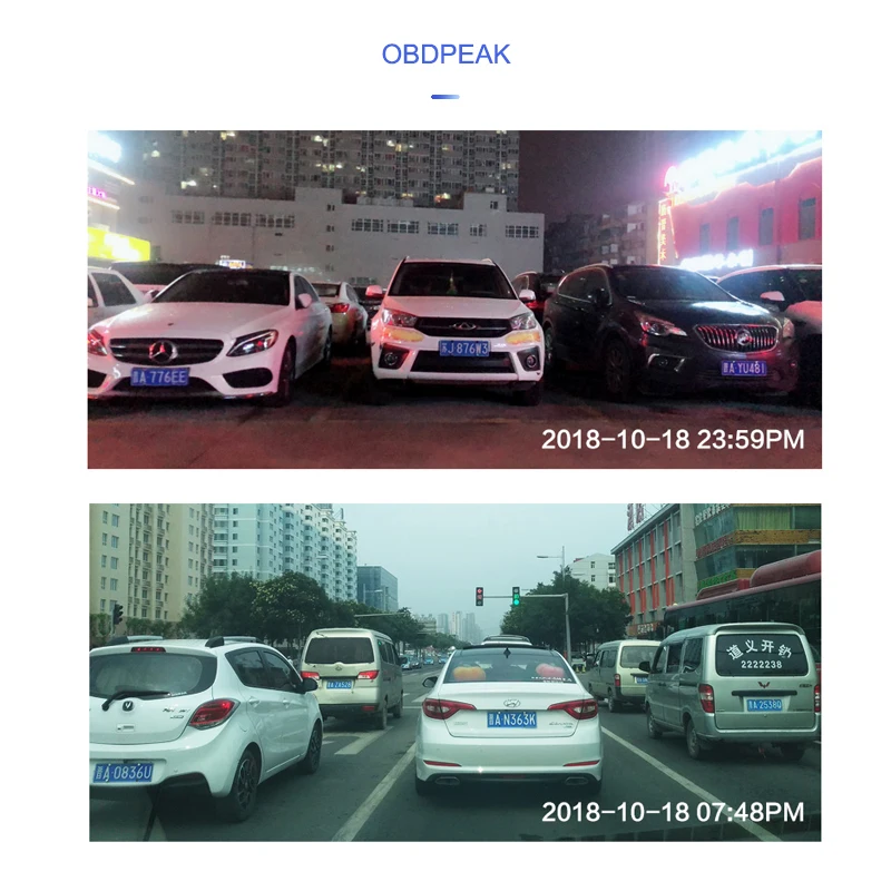 Obdпик H6 Автомобильный видеорегистратор 10 дюймов 1296P поток зеркало заднего вида Автомобильный регистратор dvr видео регистратор видеорегистратор 24 часа камера наблюдения