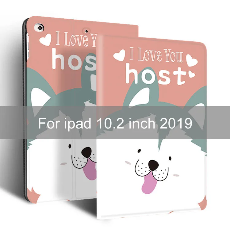 For 10.2 2019 Essidi смарт-чехол для ipad 10,2 дюймов Funda кожаный чехол для планшета ПК флип-чехол для ipad 10,2 дюймов - Цвет: For 10.2 2019