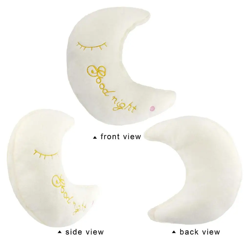 Светодиодный Луна мягкая подушка для животных светящаяся плюшевая игрушка с