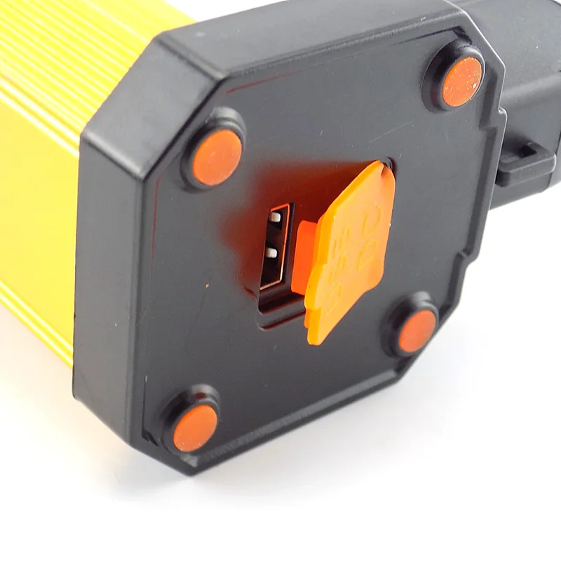 

T6 COB Portable Flashlight Rechargeable Hand Torch Lamp LED Light Build-in Battery High Power Usb searchlight Outdoor Lanterna