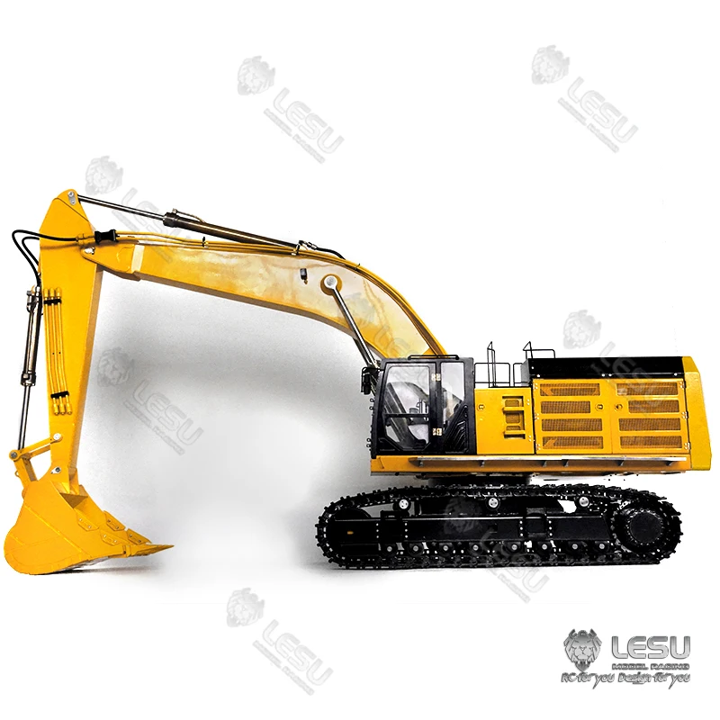 Металлический гидравлический насос экскаватора LESU 1/14 Carter 374 CAT 374F RC клапан