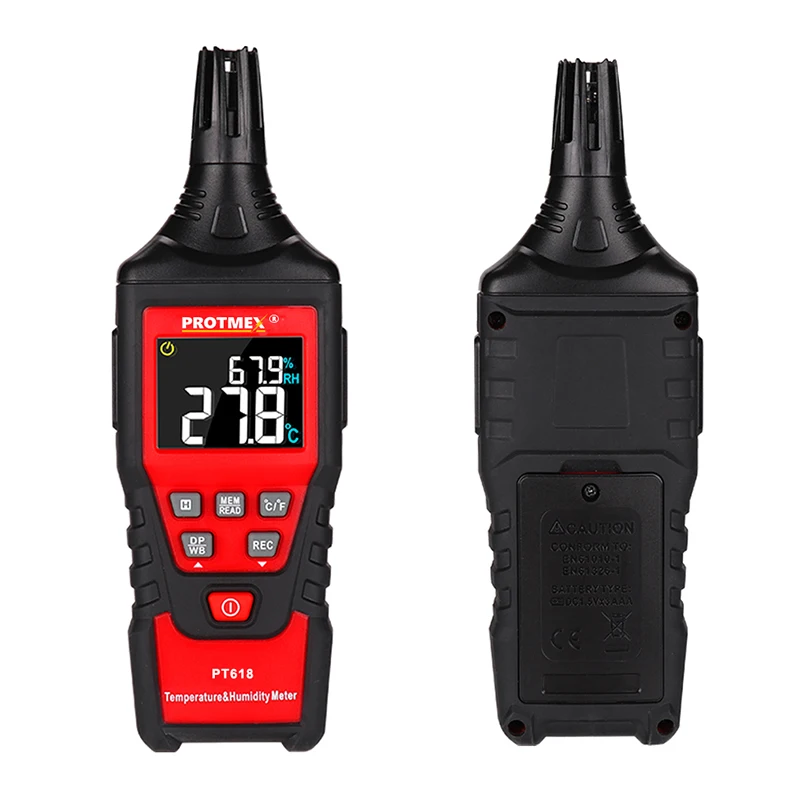 Мини-Измеритель температуры и влажности для помещений улицы гигрометр индикация